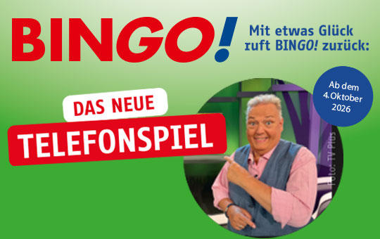Das neue BINGO!-Telefonspiel