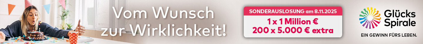 GlücksSpirale-Sonderauslosung