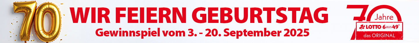 70 Jahre LOTTO 6aus49