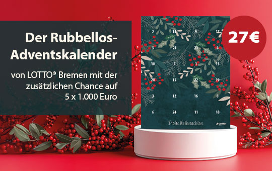 Rubbellos-Adventskalender