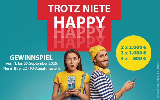 Rubbellos-Gewinnspiel vom 1. bis 20. September