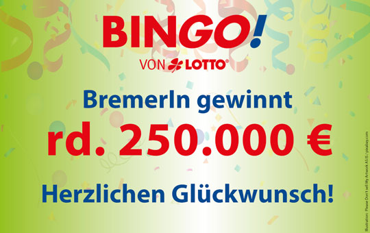 BremerIn gewinnt rd. 250.000 €