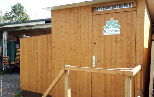 Ecotoilette am Zollinlandplatz
